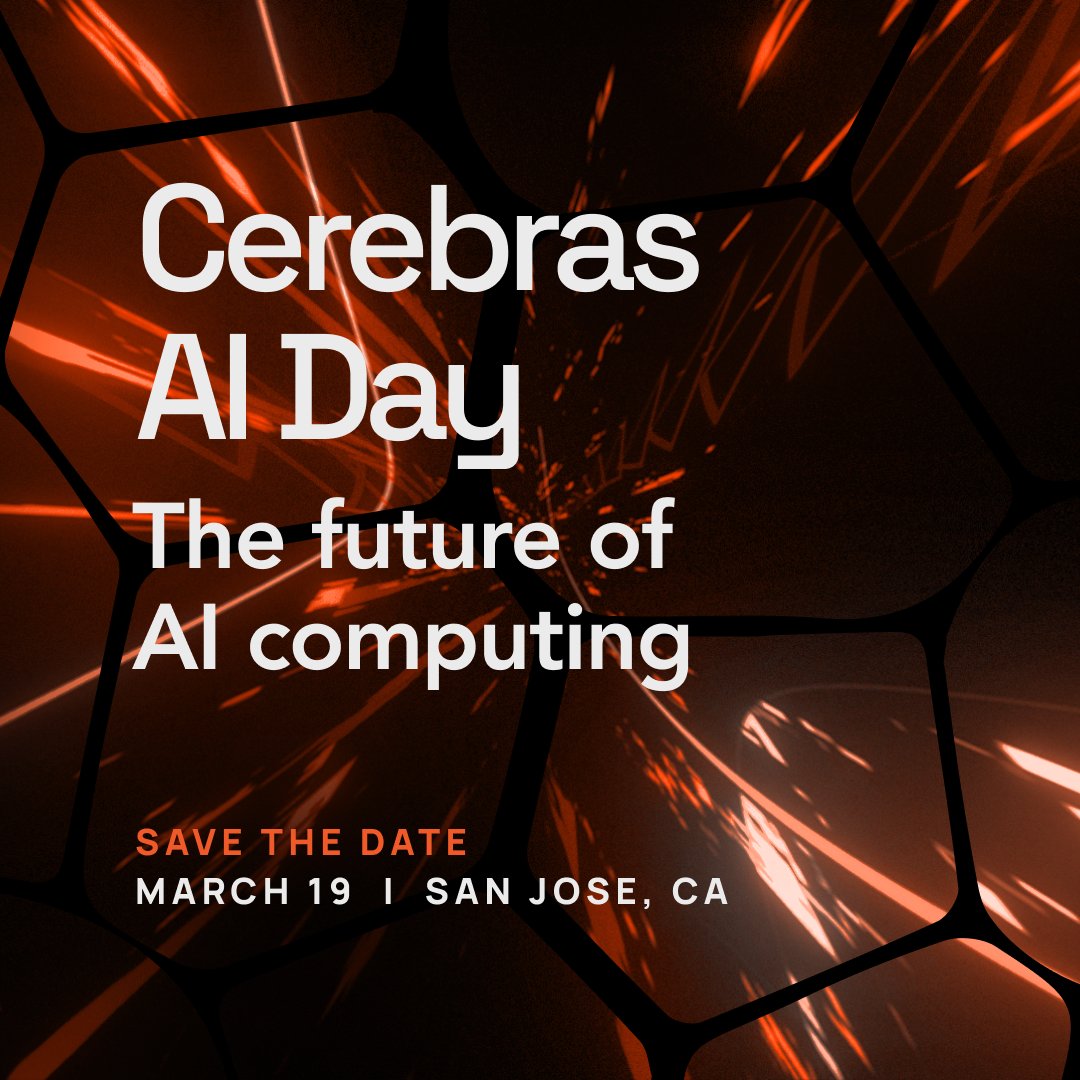 Cerebras Hosts First AI Day Event in San Jose