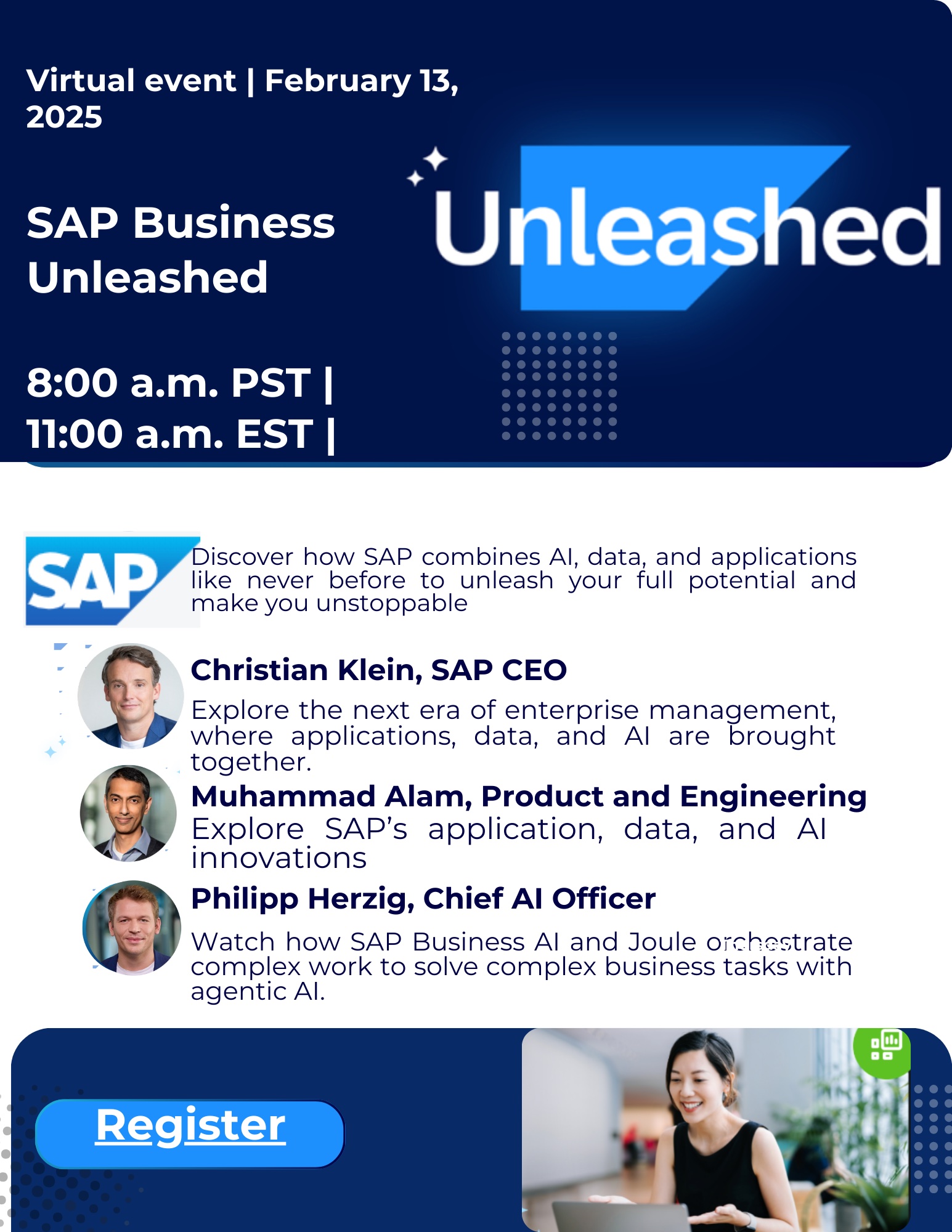 SAP Business Unleashed: AI and Enterprise Innovation Showcase