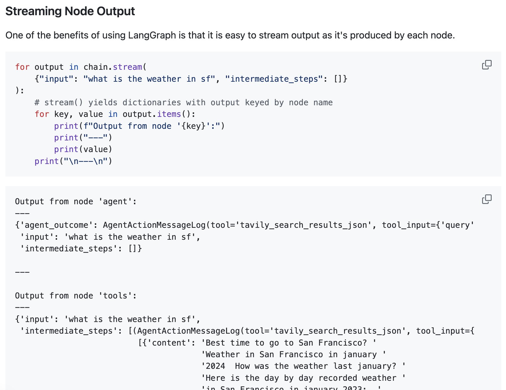 LangGraph Enables Streaming for Language Agent Construction