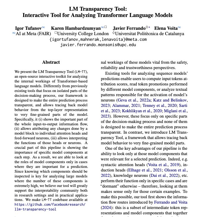 LM Transparency Tool: Interactive Transformer Language Model Analysis