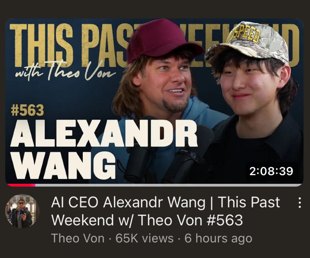 Podcast with Theo Von: AI, China, Jobs, and Nukeville