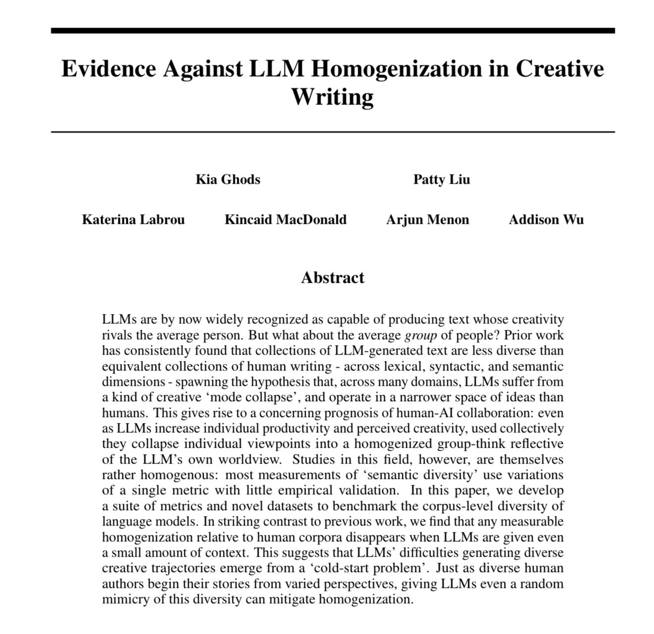 AI-Generated Stories: Quality, Manipulation, and Human Comparison