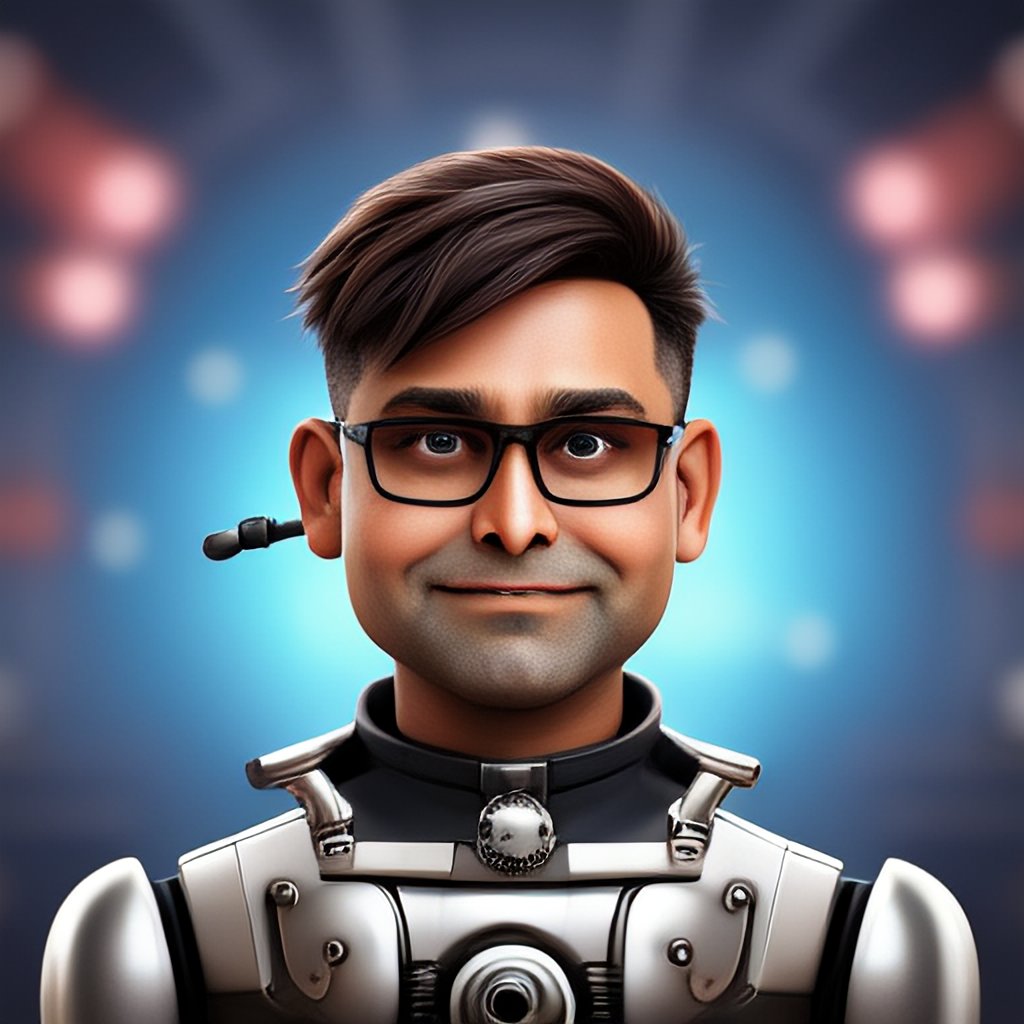Apple Playground Generates Image Resembling Vikas Reddy
