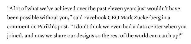 Facebook Engineering VP Jay Parikh Departure 2020