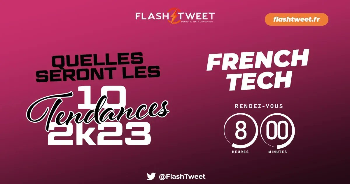 Top 10 Tech Trends 2023 French Tech Web3 Guide