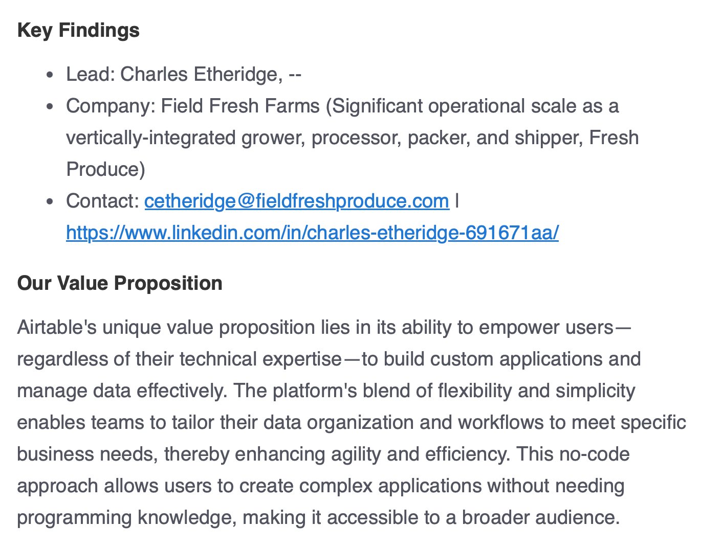 AI Agent for Lead Research and Outreach Strategies