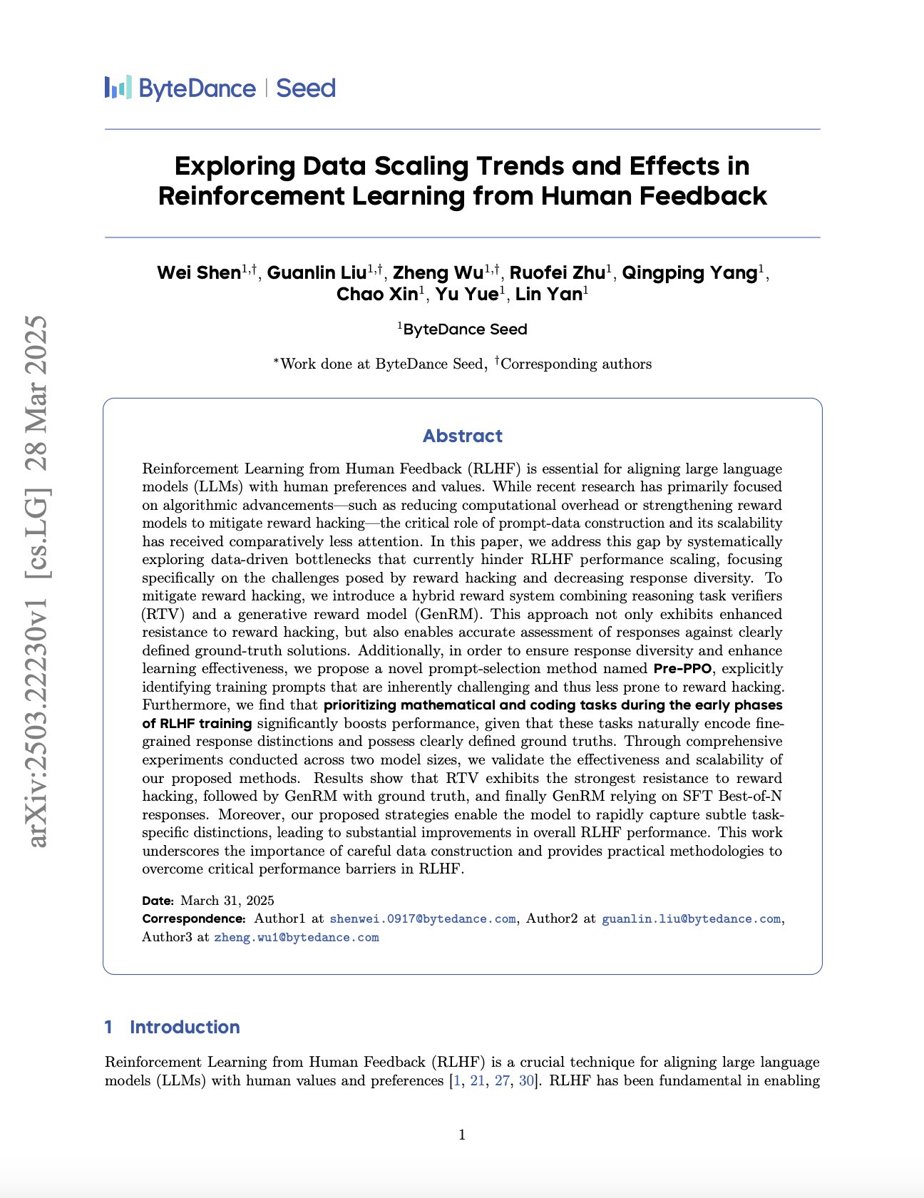 Data Scaling Effects in Reinforcement Learning from Human Feedback