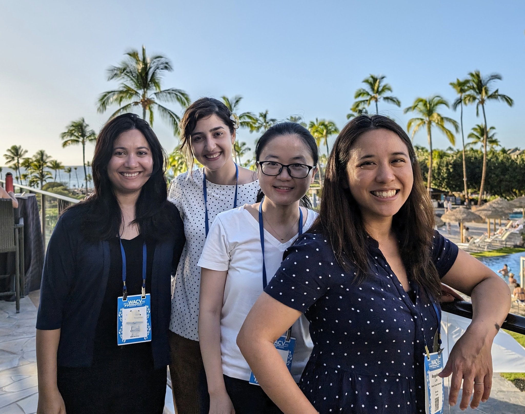 SFU Computer Science Delegation at WACV 2024 Conference