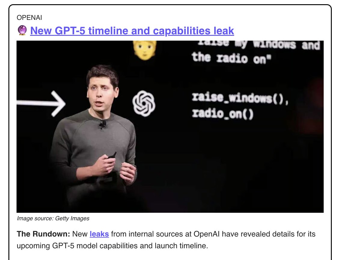 GPT-5 Leaks Reveal Mid-Year Release and Agent Capabilities