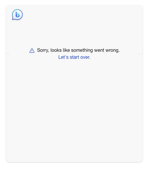 Bing’s Automatic Summaries Feature Experiencing Outage Today