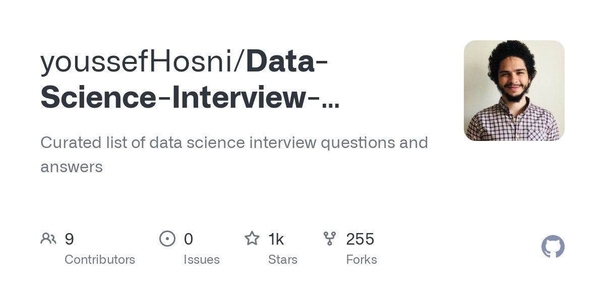 Data Science Interview Questions and Answers