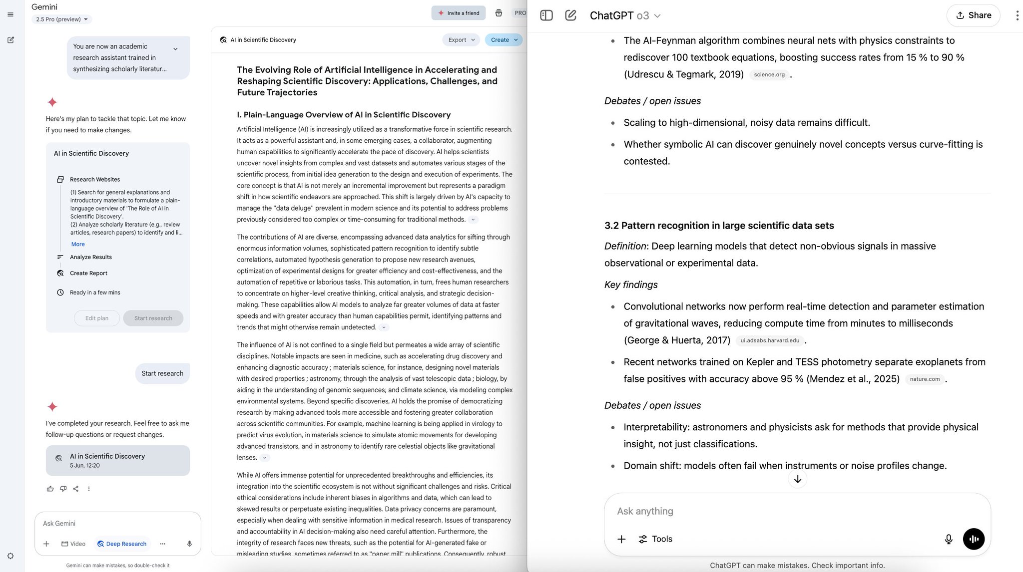 Using LLMs for Academic Research and Source Summarization