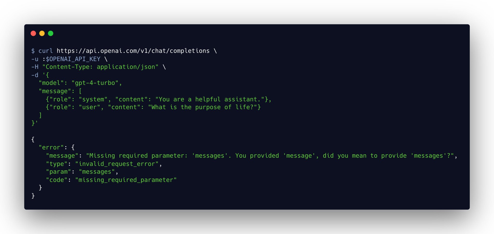 Improving developer experience through better error messages