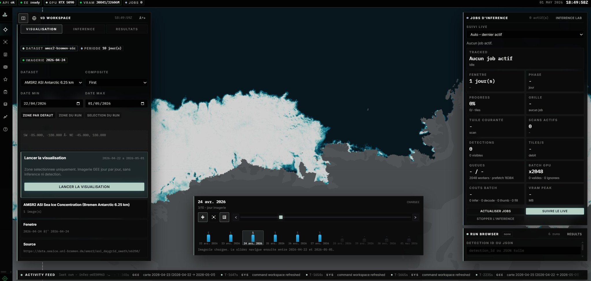 Using AI for Automatic Ice Deformation Tracking in Antarctica