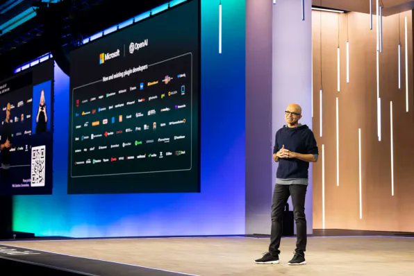 Nadella Leads Microsoft’s Dominance in Generative AI Race