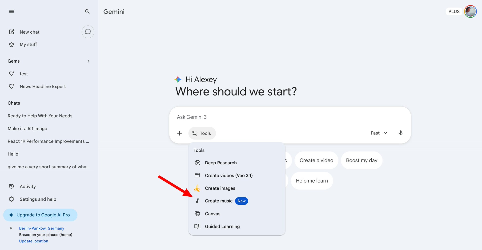 Google lance un outil de génération musicale sur Gemini