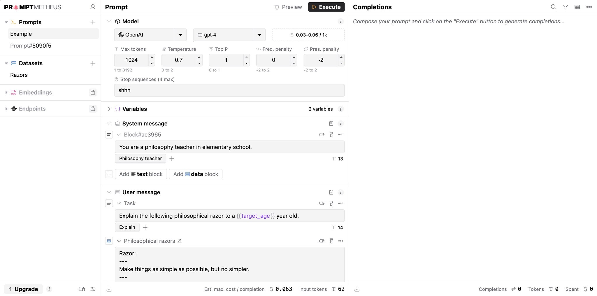 Evaluating prompt building tools for serious AI projects