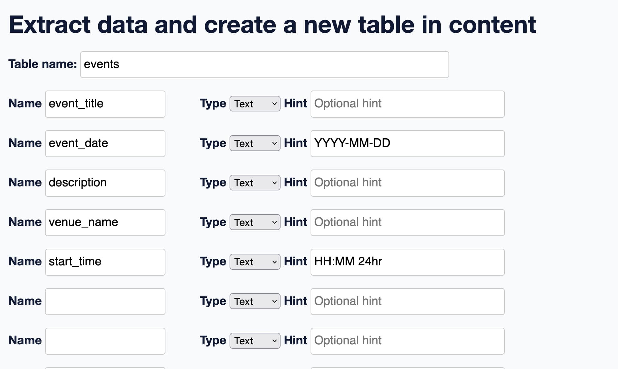 Datasette Extract Plugin: Data Extraction in Action