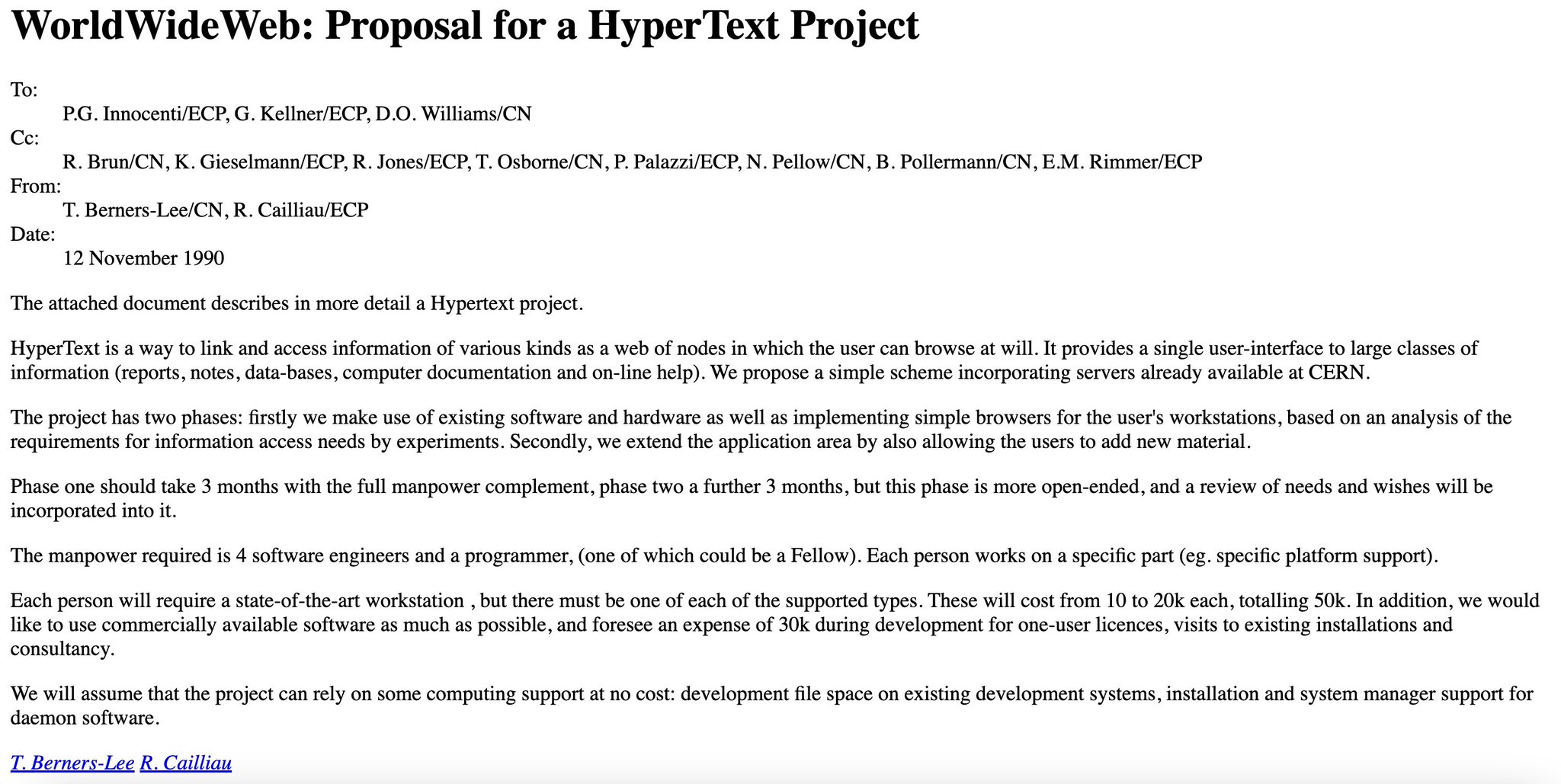 WorldWideWeb Proposal: 34 Years Since Tim Berners-Lee Revolution