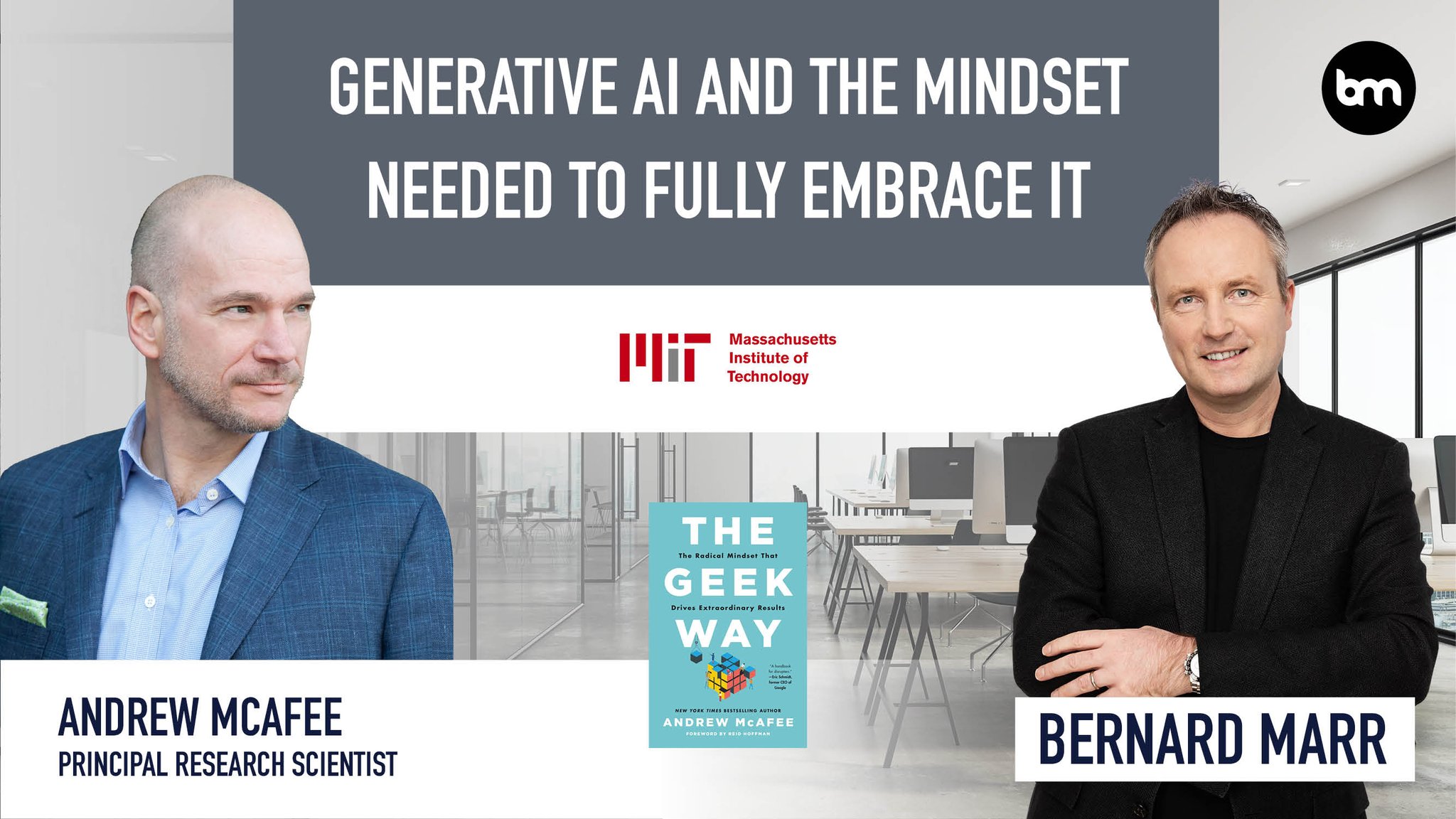 Generative AI Mindset: Andrew McAfee Discusses Transformation