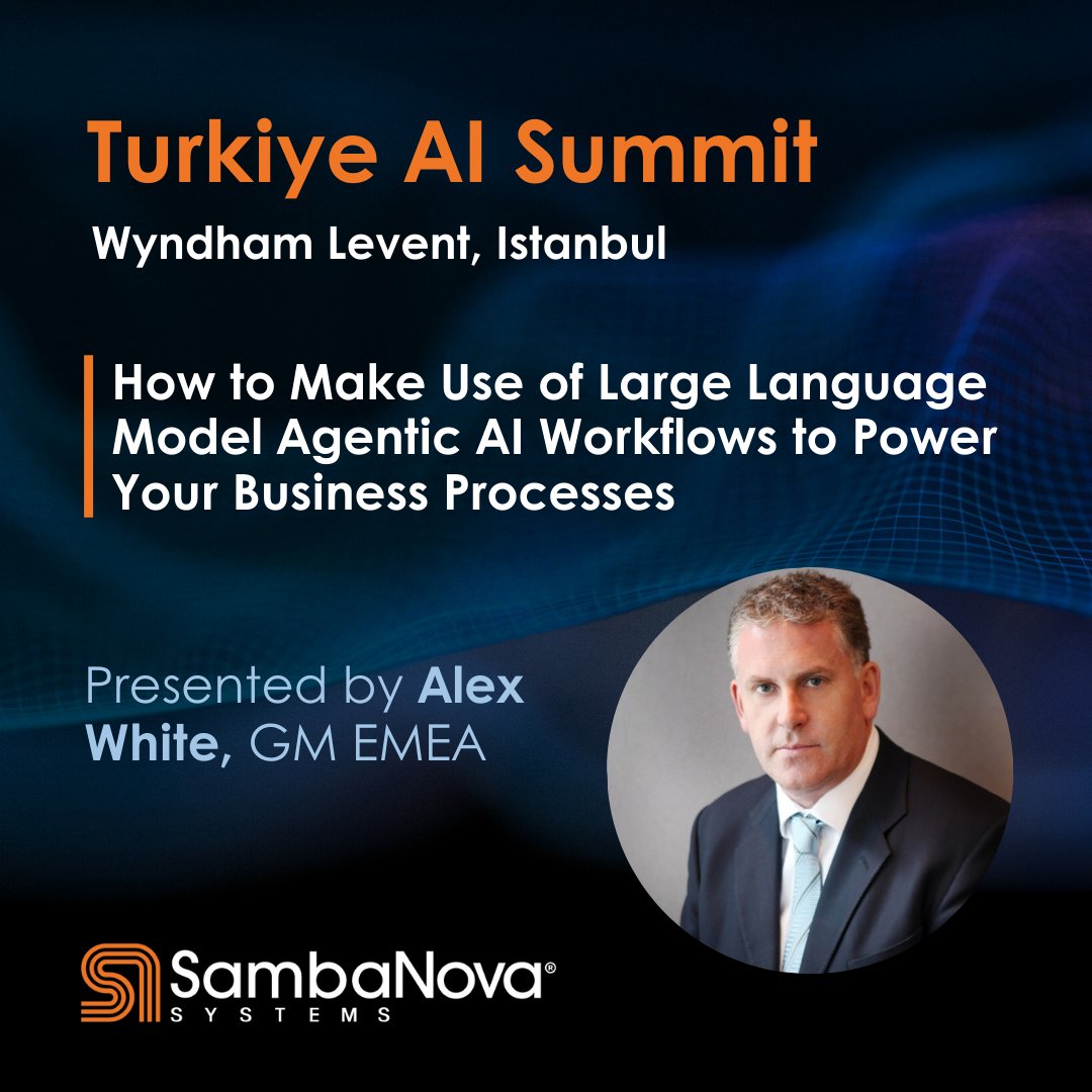 LLM Agentic AI Workflows Presented at Turkey AI Summit