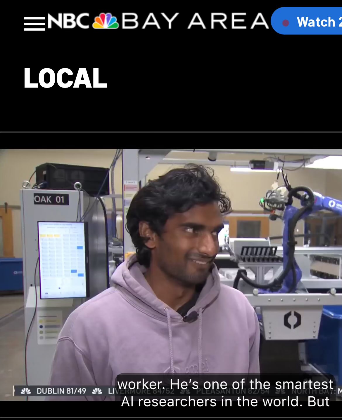 Berkeley Robotics Company Unveils New Invention on NBC Bay Area