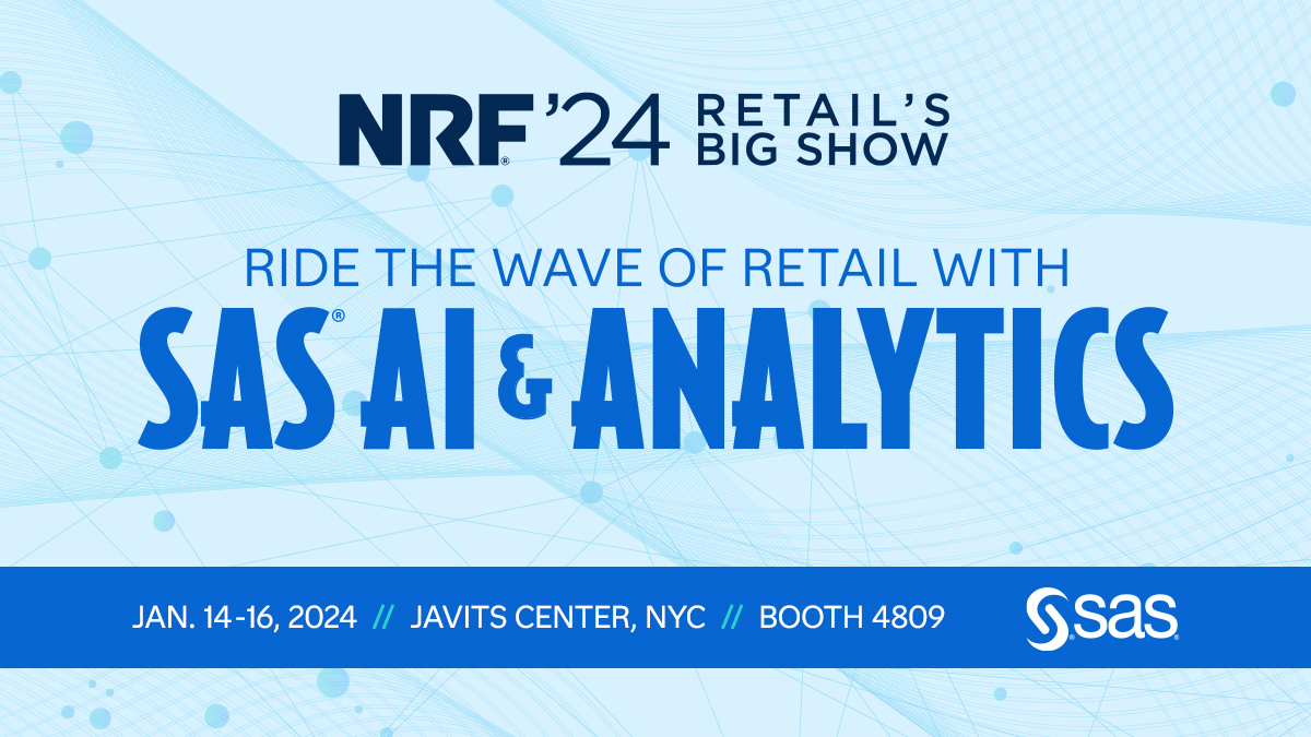 SAS Analytics and AI Solutions for Retail CPG at NRF2024