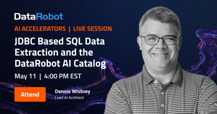 DataRobot SQL Data Extraction Demo with SAP Hana