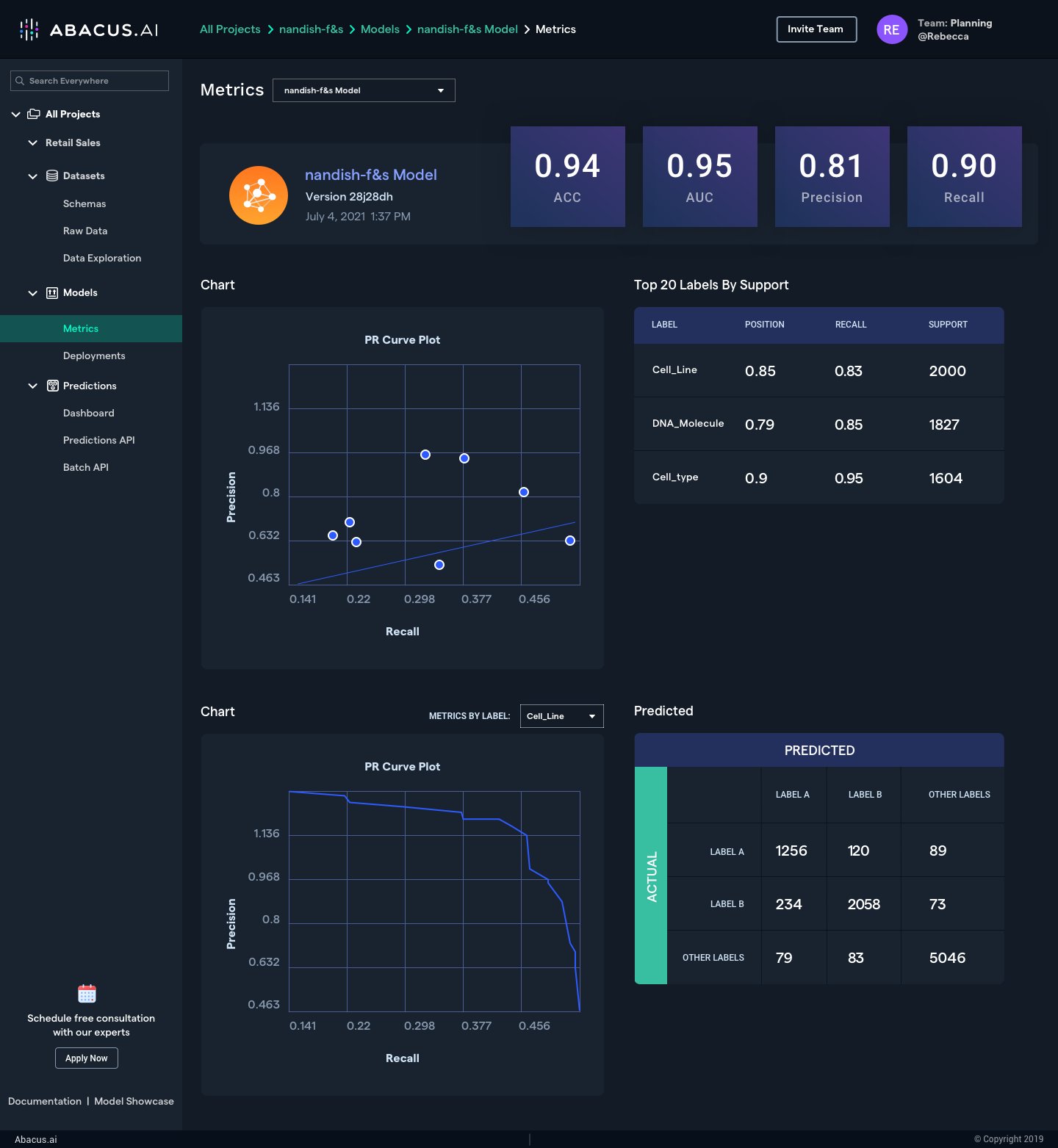 Stop Using Excel for Model Metrics with Abacus AI