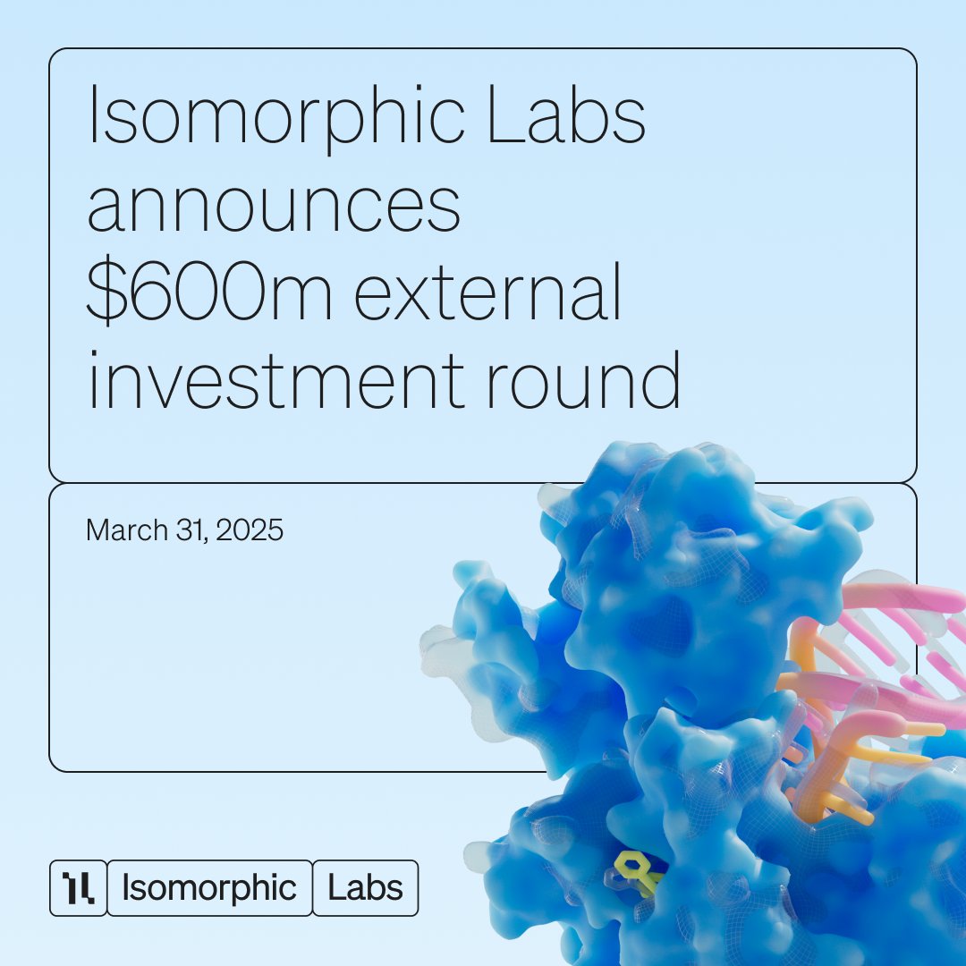 Isomorphic Labs raises $600M for AI-powered drug discovery