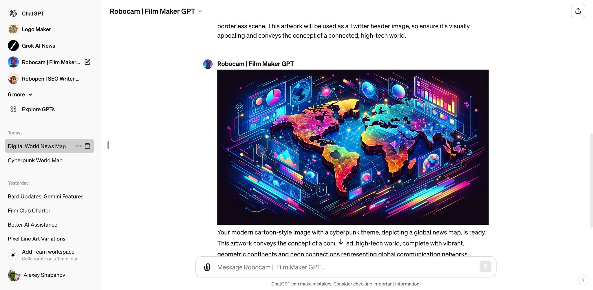 User experience with AI image generation and prompt effectiveness
