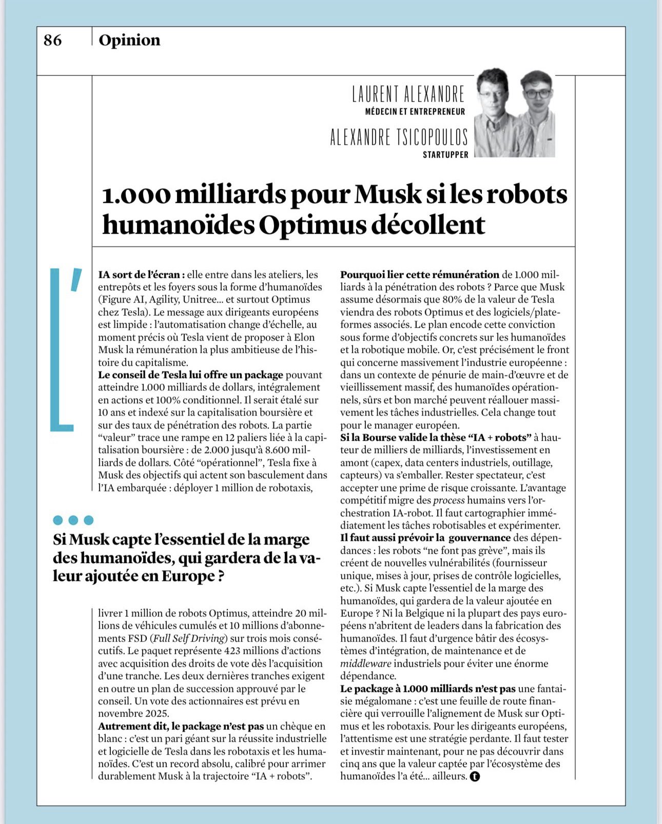 Elon Musk and Optimus Robots: A 1 Trillion Dollar Fortune