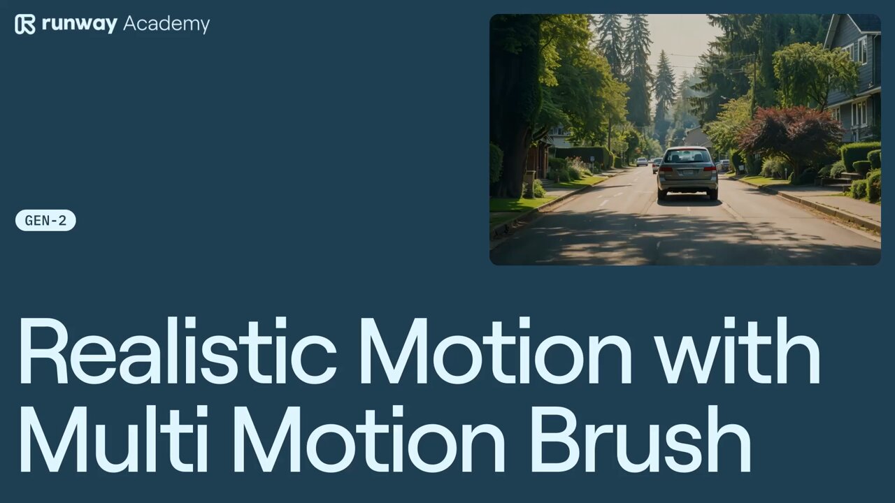 Multi Motion Brush Adds Realistic Motion to Video Scenes