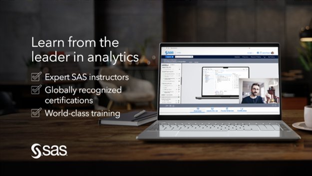 SAS Expert-Led Classes for Data Science Skills