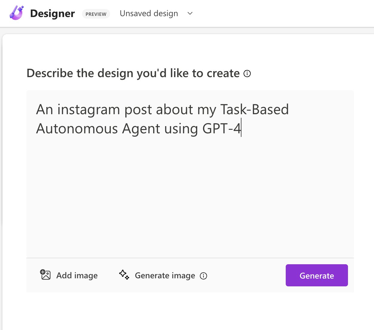 Microsoft Designer: A Sweet Creative AI Tool