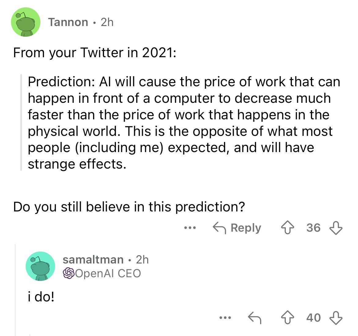 Sam Altman on AI’s Transforming Impact on Global Labor Markets