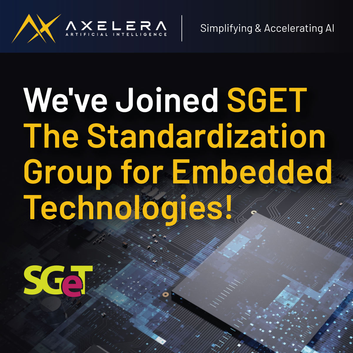 Axelera AI Joins SGET for Embedded Computing Standards
