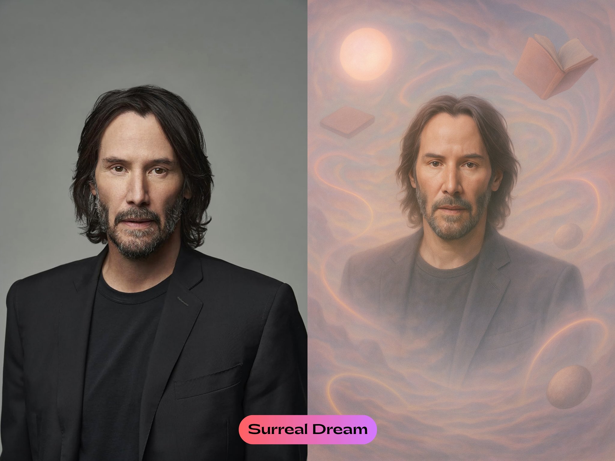 Example Prompt for Surreal Dreamscape Generative AI Art