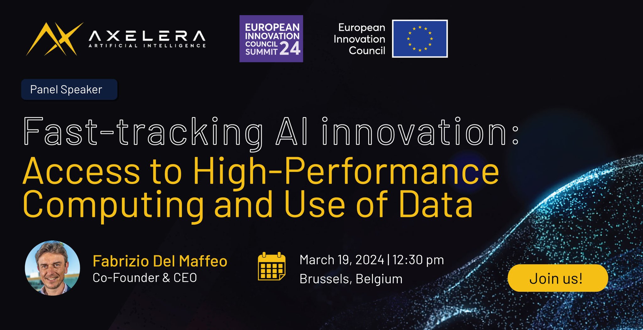 EU EIC Summit: AI Innovation and High-Performance Computing Access