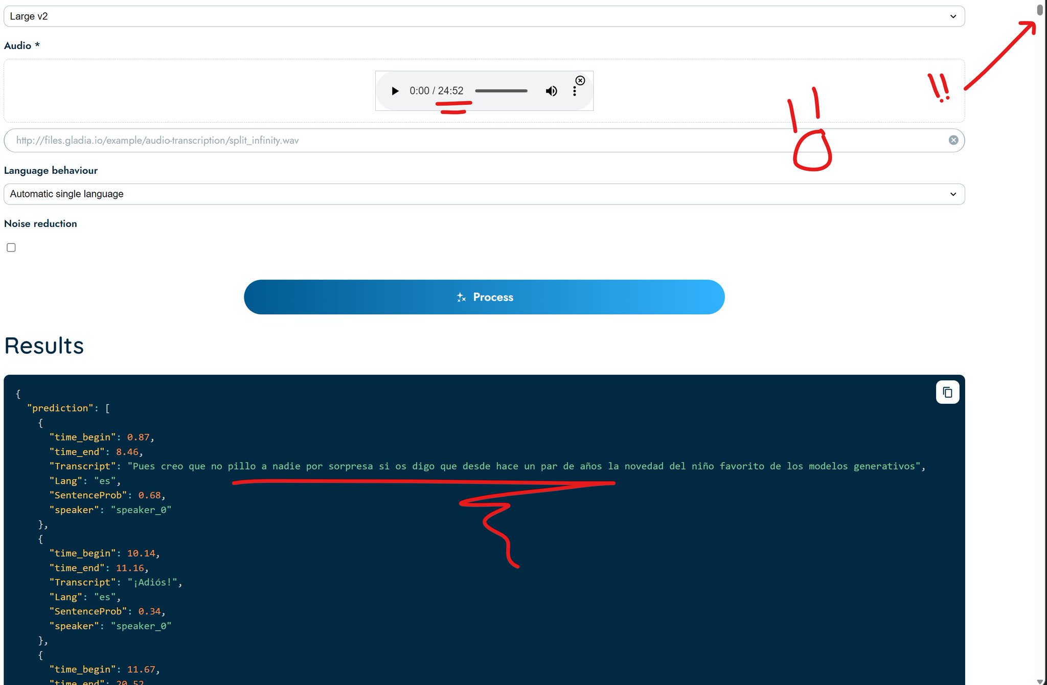 Fast audio transcription tool achieves impressive speed
