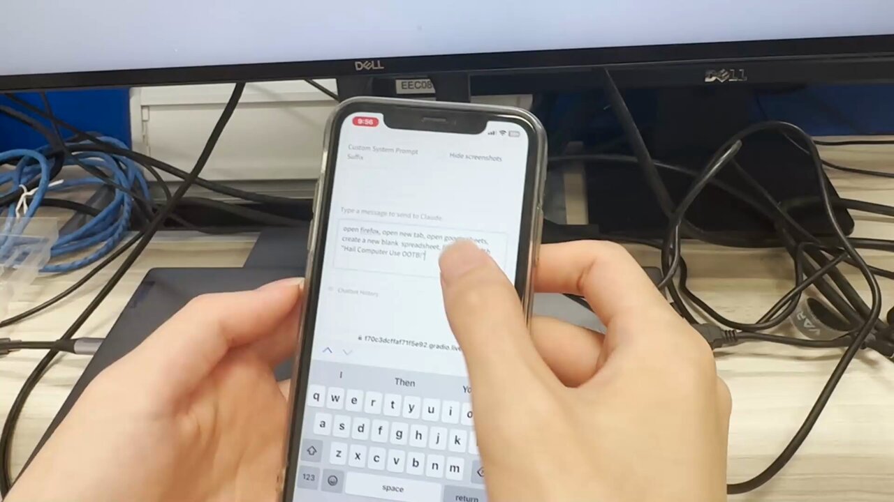 Anthropic Computer Use Demo: Remote Control via Mobile Device