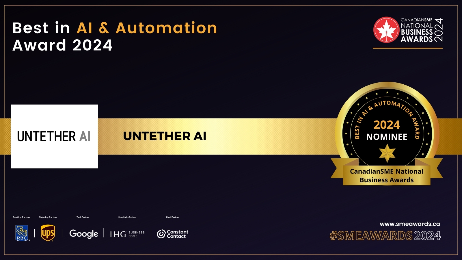 Canadian Company Finalist for National AI & Automation Award