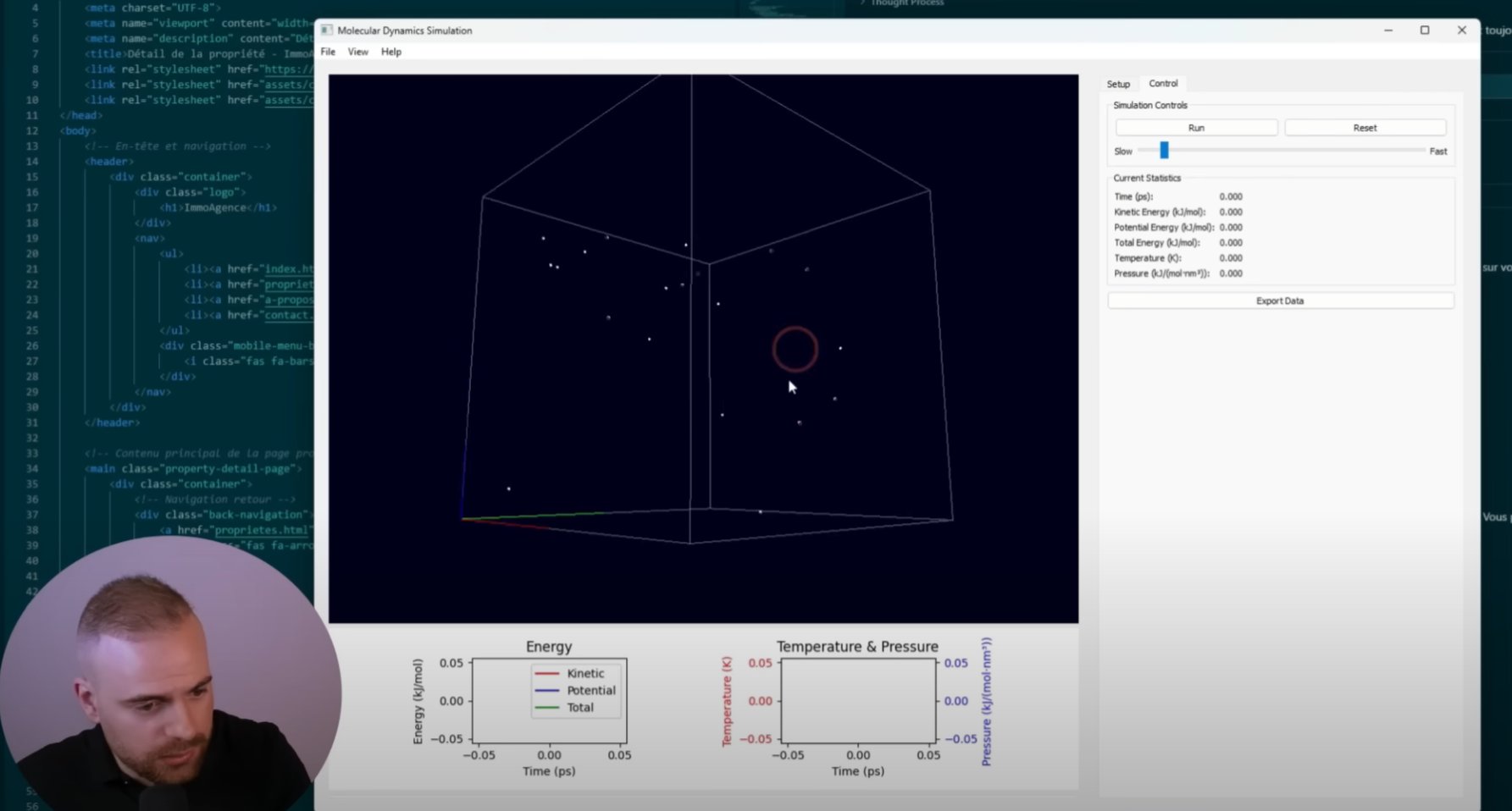 Building a Particle Physics Simulation in 5 Minutes with AI