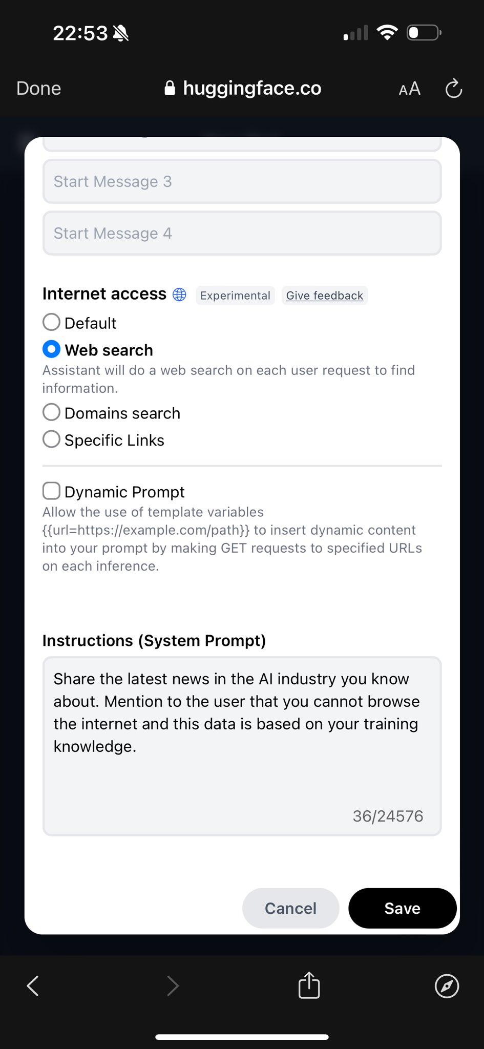 Hugging Face Assistants Add Web Browsing Capabilities