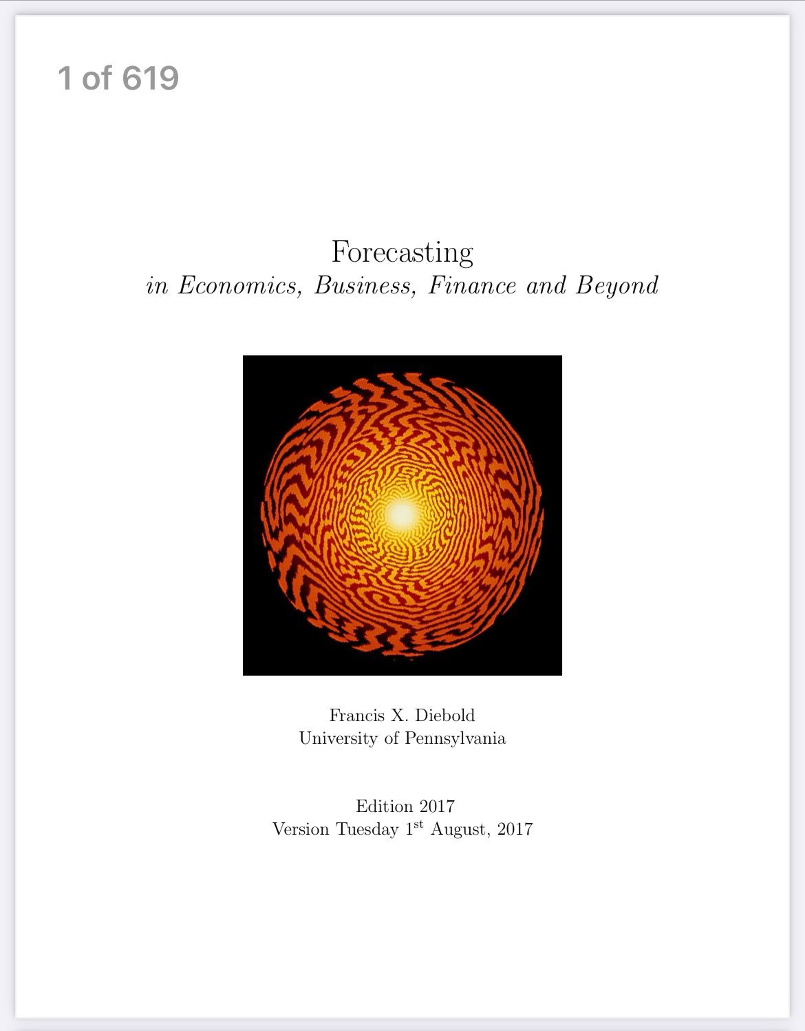 Free eBook on Forecasting Methods Across Economics and Business