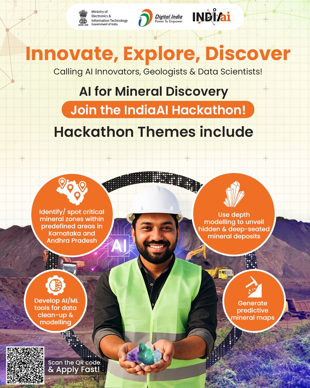 IndiaAI Hackathon on Mineral Targeting 2025 Innovation Challenge