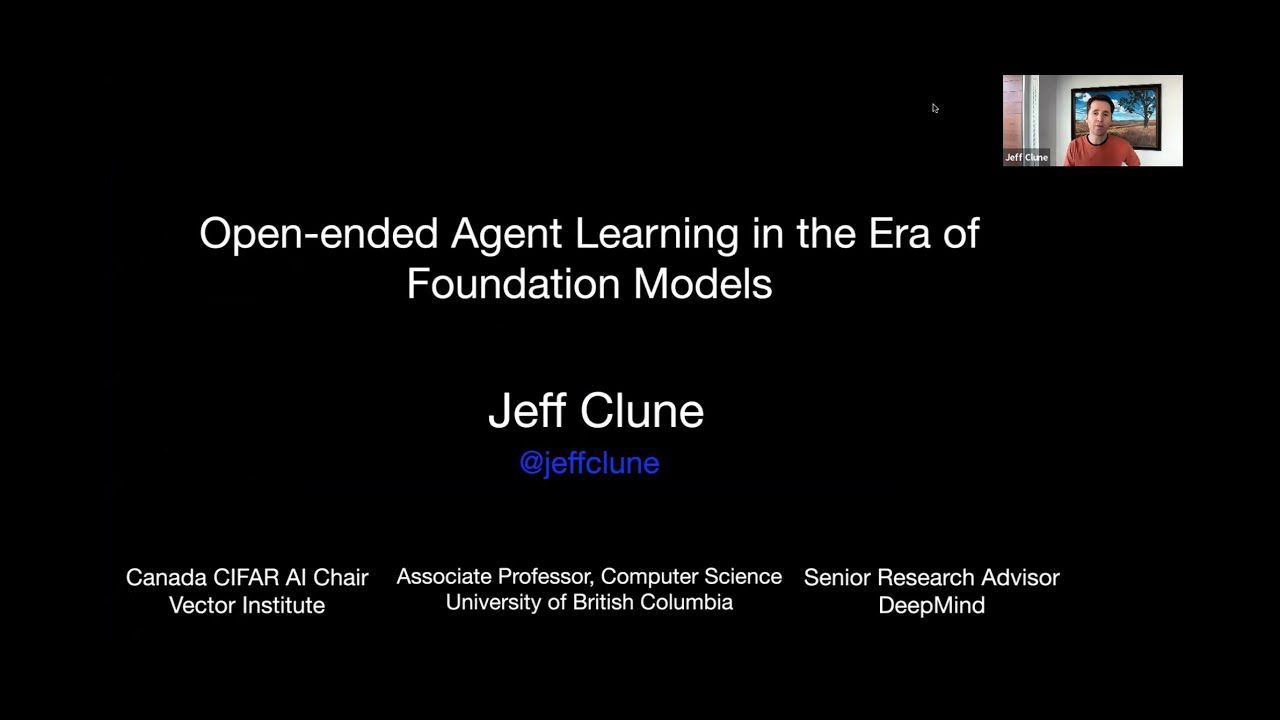Open-ended Agent Learning with Foundation Models