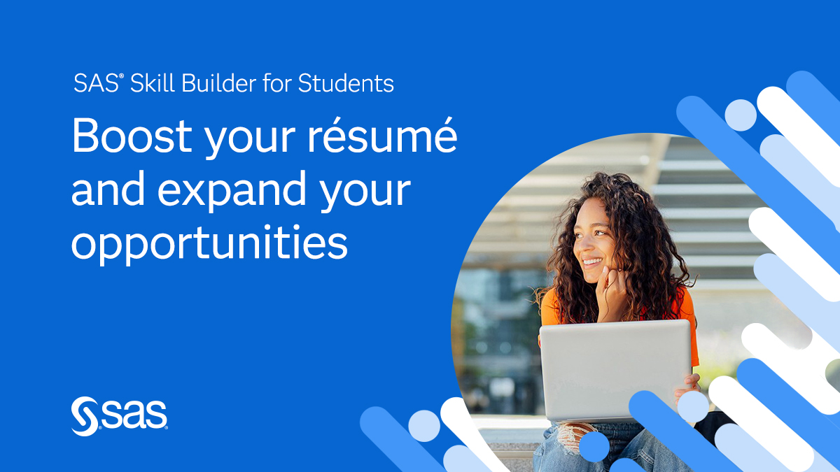 SAS Skill Builder: Free Data Skills Training for Students