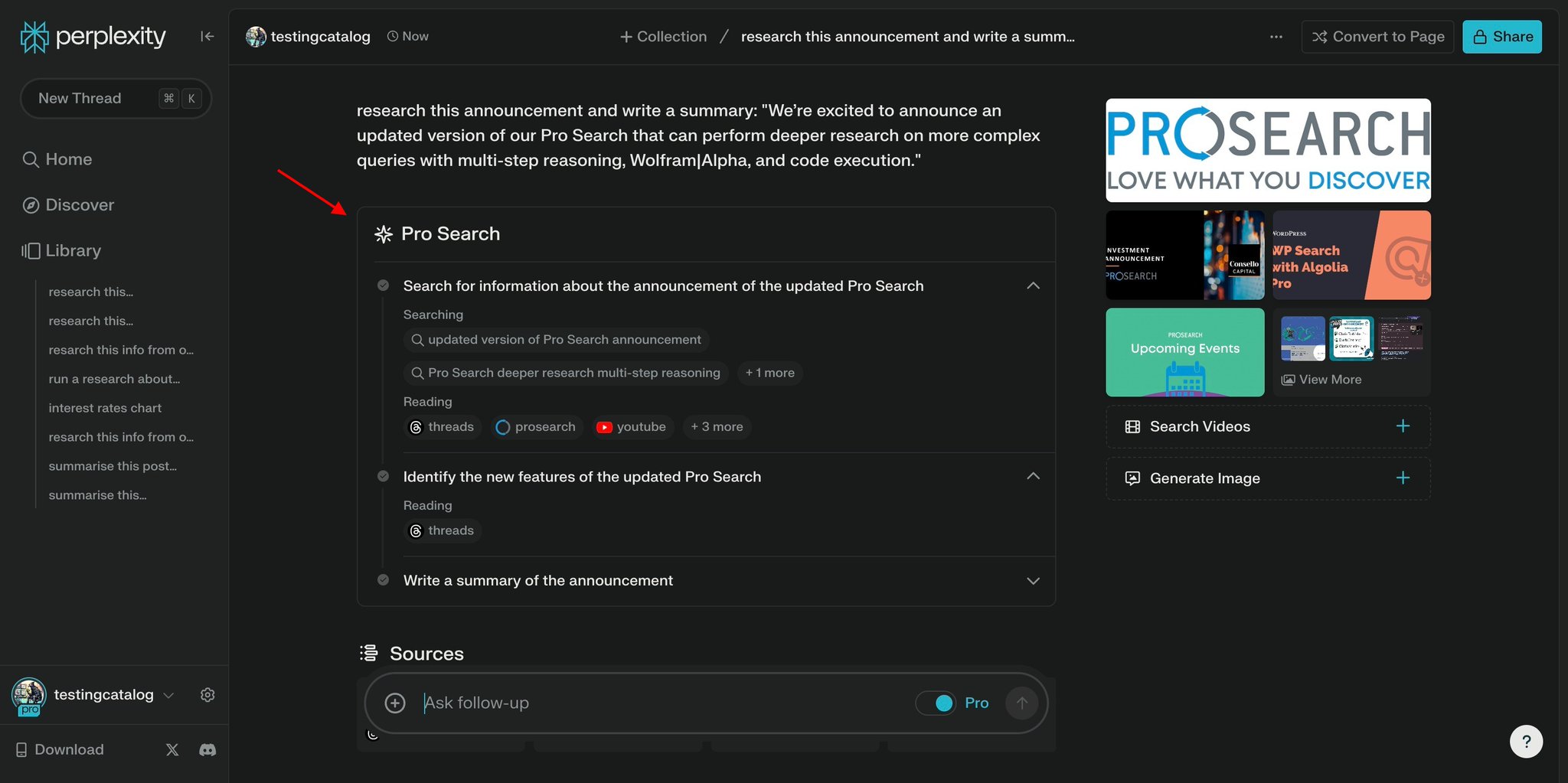 Using Perplexity as an AI research assistant