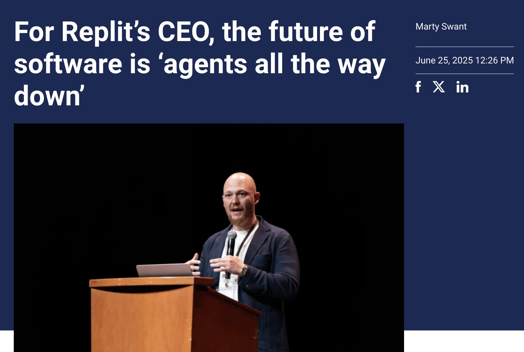 Replit CEO discusses vibecoding, AI agents and future vision